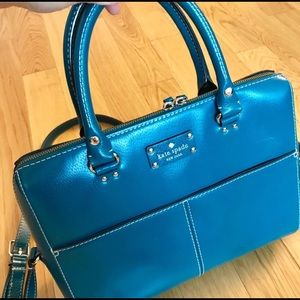 Teal/Turq. Crossbody Tote Kate Spade LIKE NEW ✨